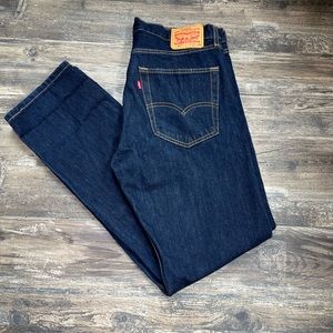 Levi’s 505 boot cut jeans - dark wash